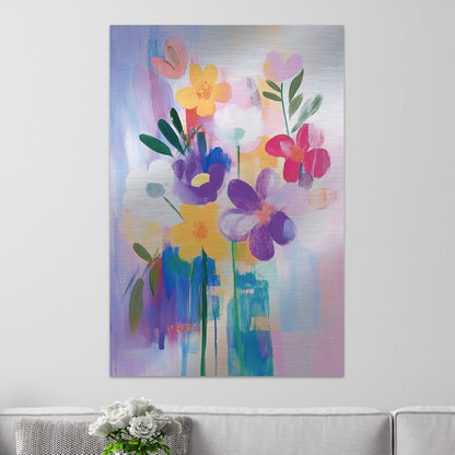 Sommerliche abstrakte Blumen