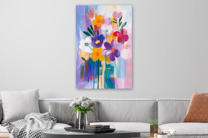 Sommerliche abstrakte Blumen