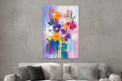 Sommerliche abstrakte Blumen