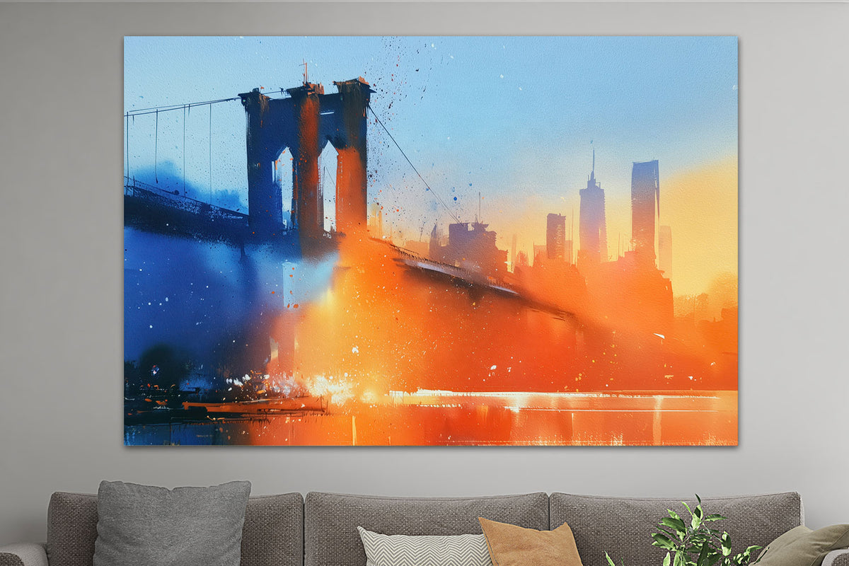 Sonnenaufgang in New York