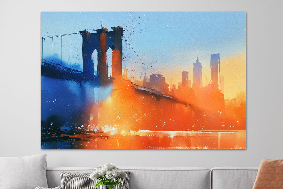 Sonnenaufgang in New York