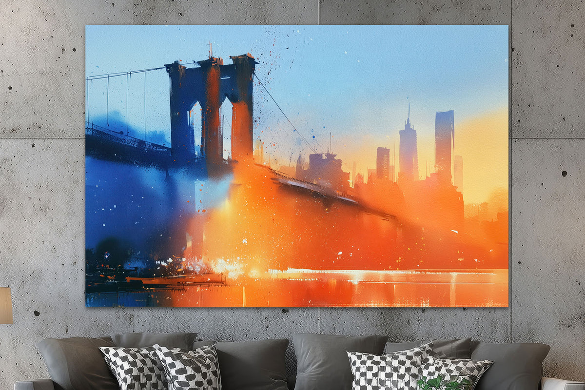 Sonnenaufgang in New York