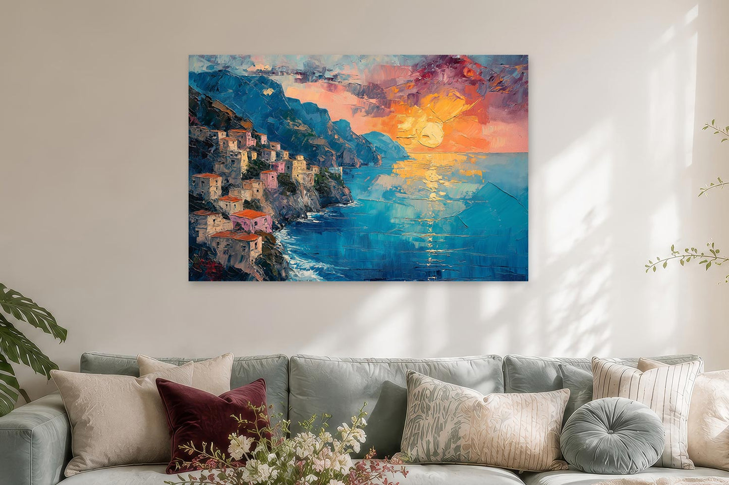 Sonnenuntergang auf Capri
