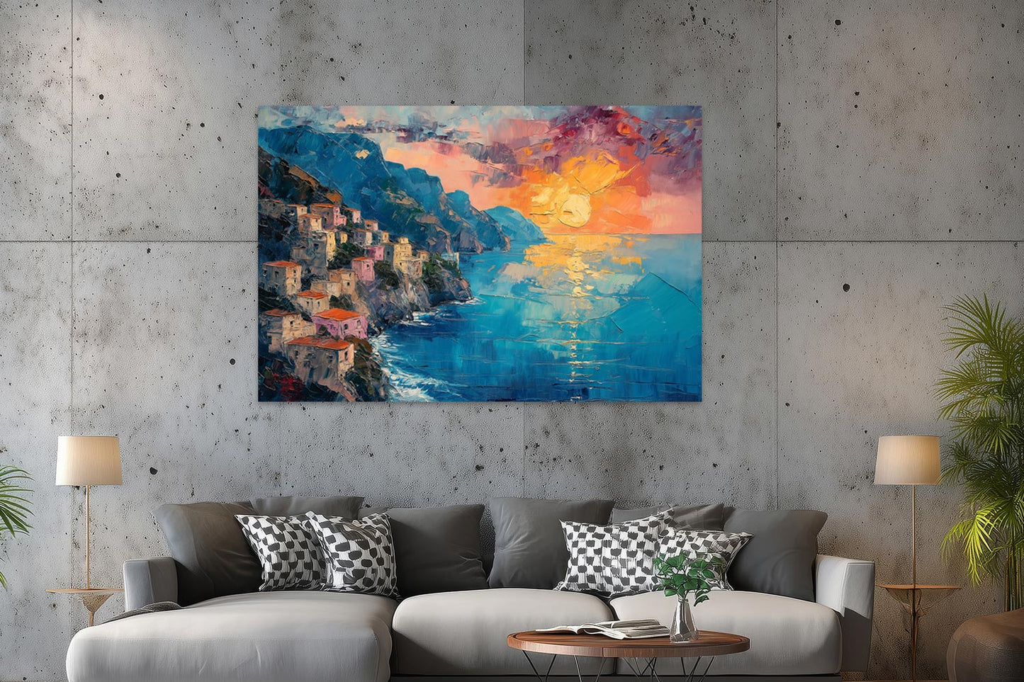 Sonnenuntergang auf Capri