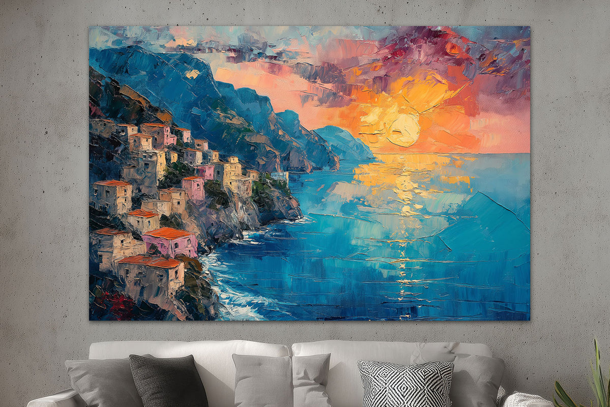 Sonnenuntergang auf Capri