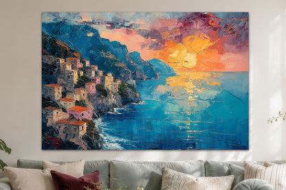 Sonnenuntergang auf Capri