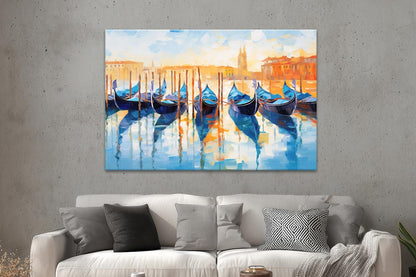 Venezianische Gondeln