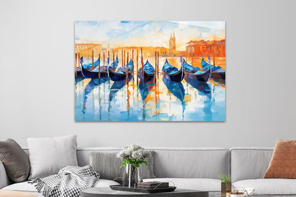 Venezianische Gondeln