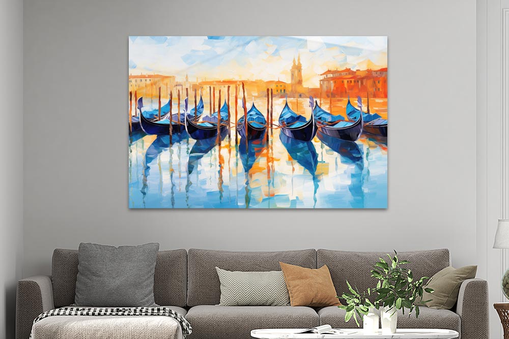 Venezianische Gondeln