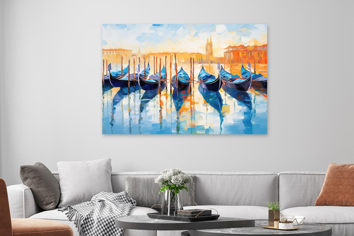 Venezianische Gondeln