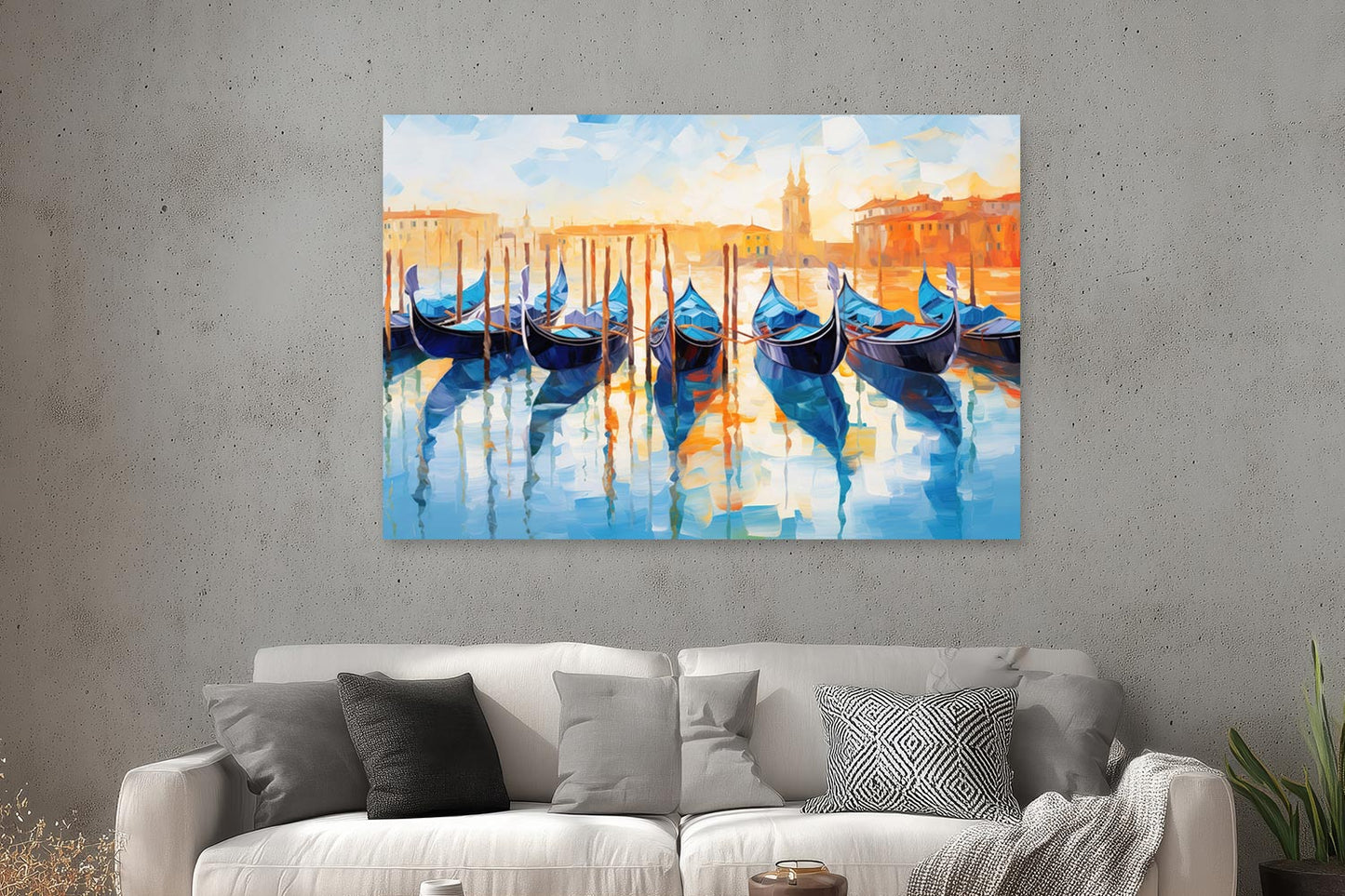 Venezianische Gondeln