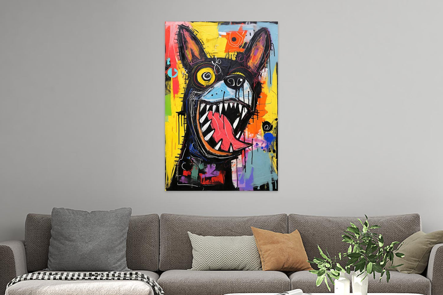 Verrückter Hund