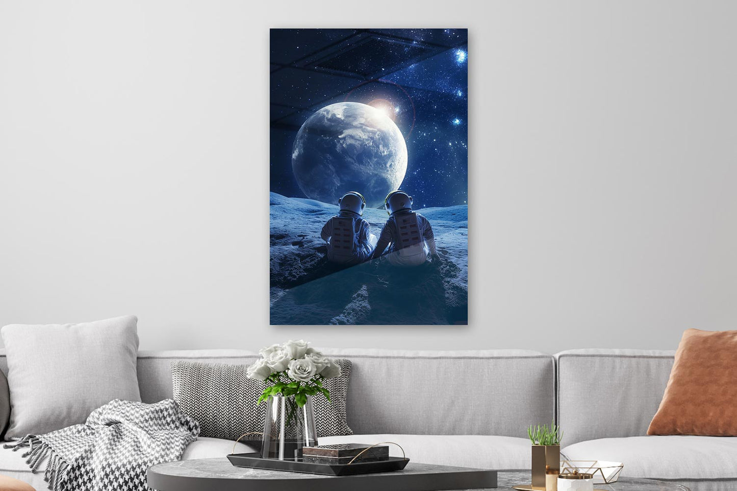 Zwei Astronauten