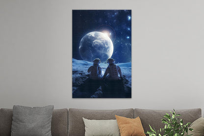Zwei Astronauten