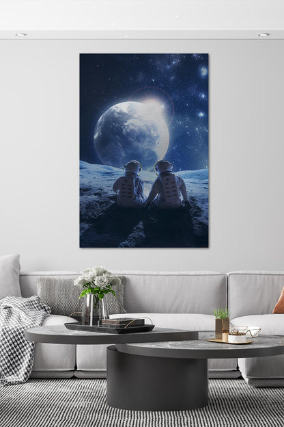 Zwei Astronauten