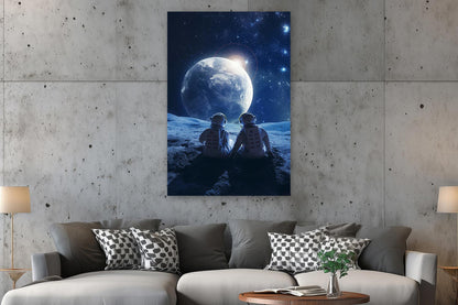 Zwei Astronauten